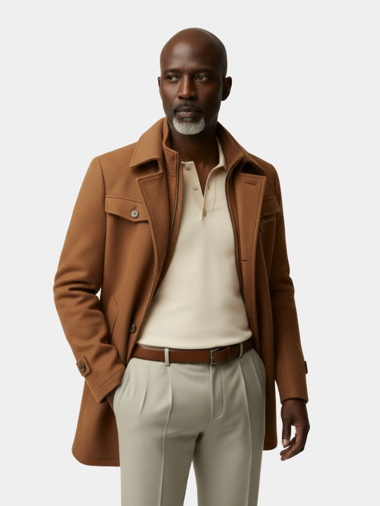 Essential Wool Blend Coat