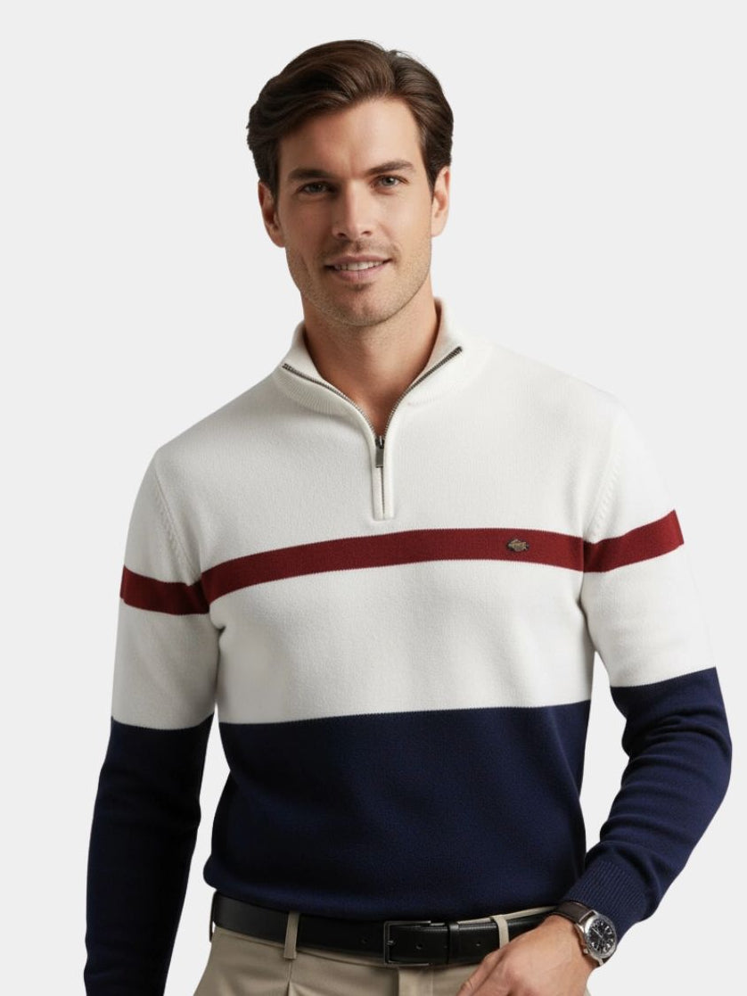 Quarter-Zip Jumper Sweater