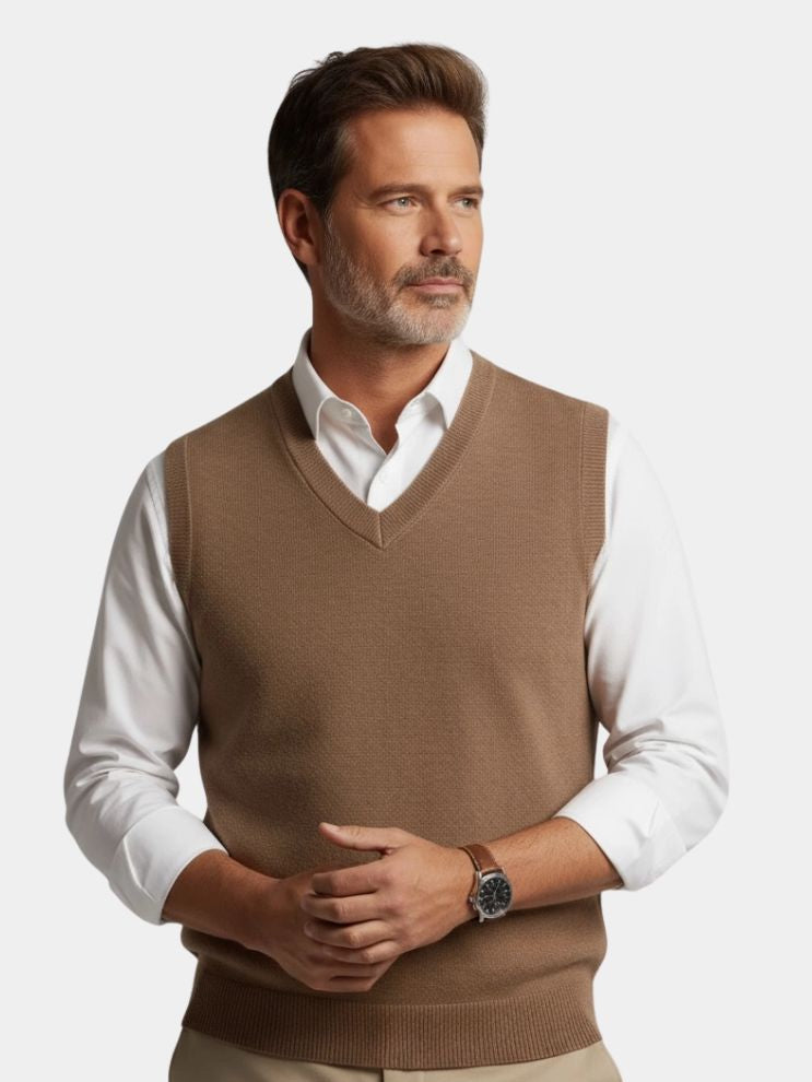 100% Merino Wool Sweater Vest