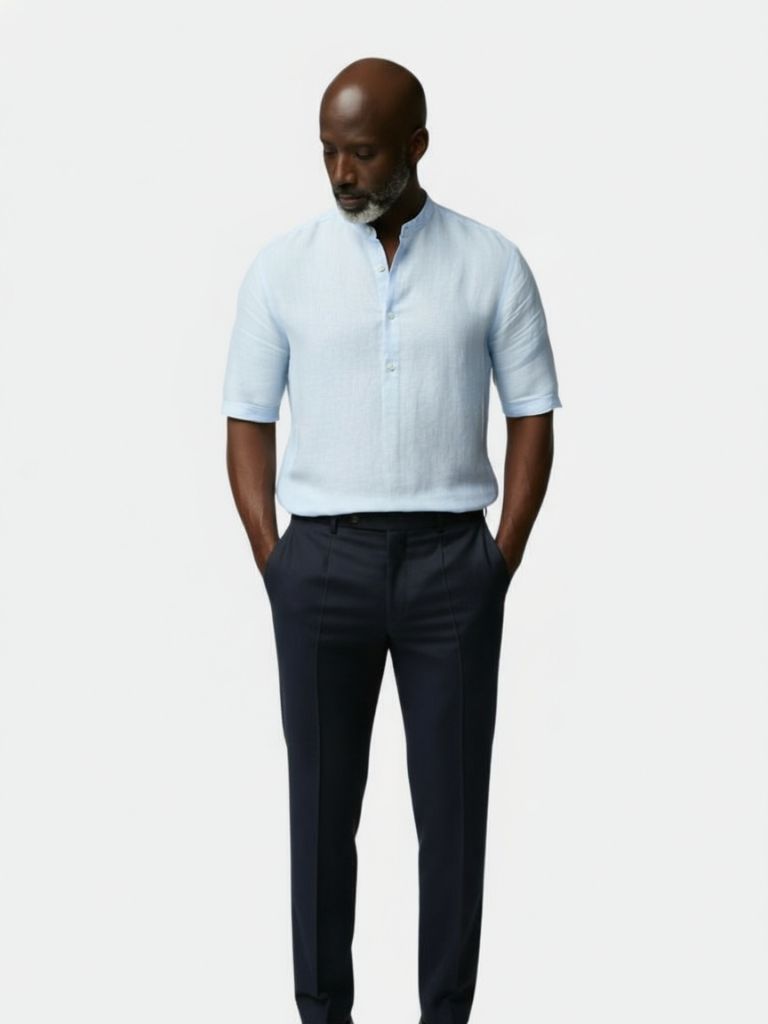 Essential Short Sleeve Linen Shirt