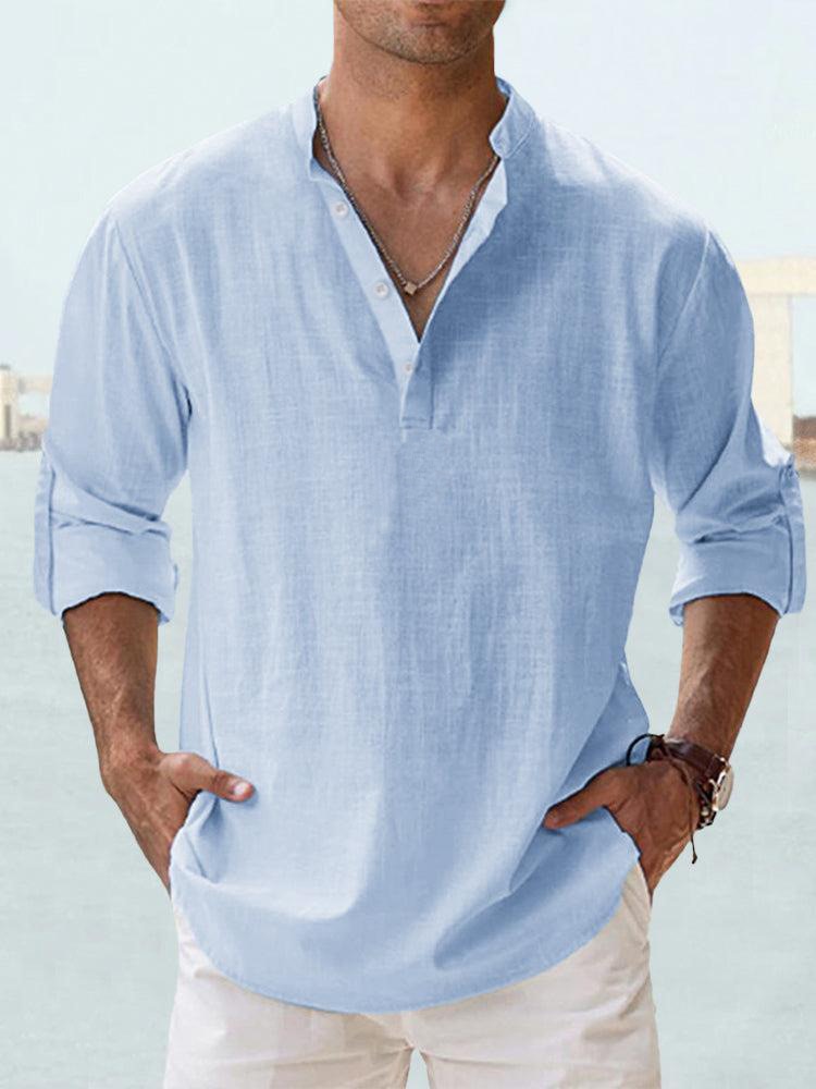 Matthew | Breathable Linen Shirt