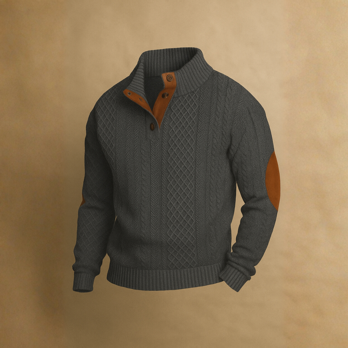 The Denver | Classic High Collar Pullover