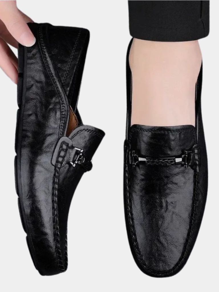 Belgravia Leather Loafers - Cross & Crown - Cross & Crown