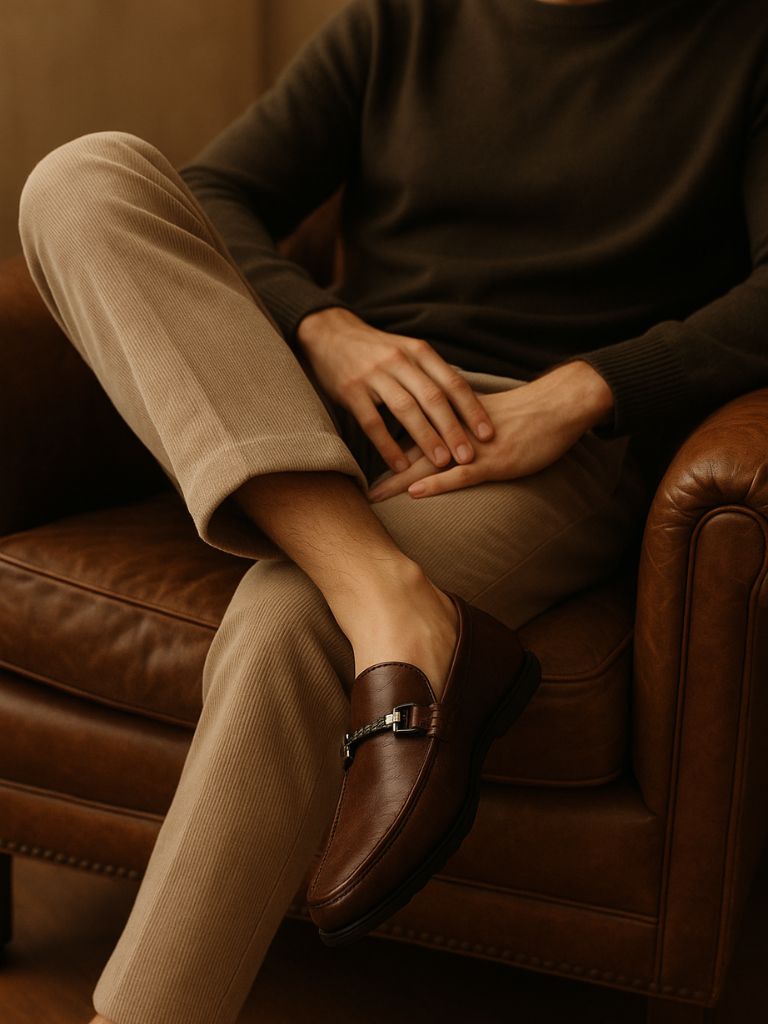 Belgravia Leather Loafers - Cross & Crown - Cross & Crown