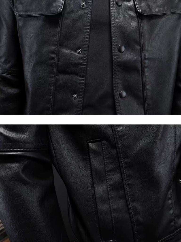 Bronze Rebel Leather Jacket – Cross & Crown - Cross & Crown