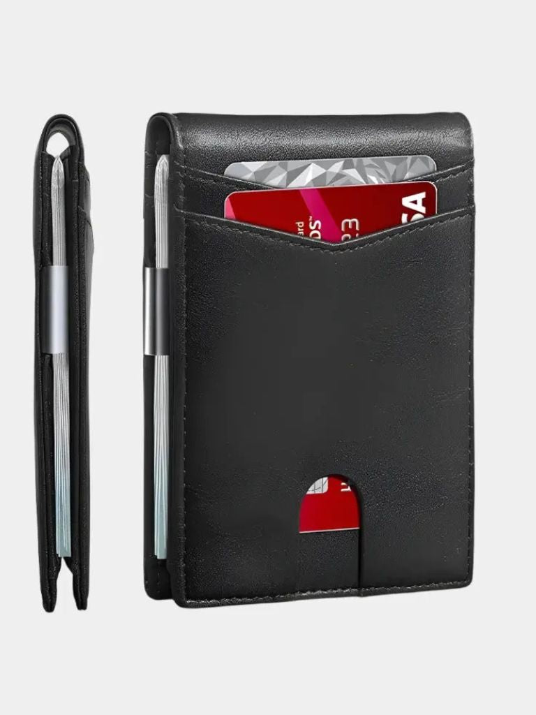 Carbon Fiber Anti RFID Minimalist Wallet - Cross & Crown - Cross & Crown