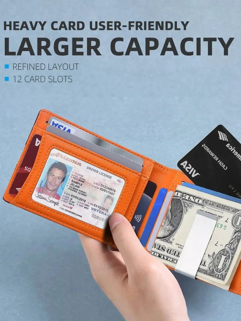 Carbon Fiber Anti RFID Minimalist Wallet - Cross & Crown - Cross & Crown