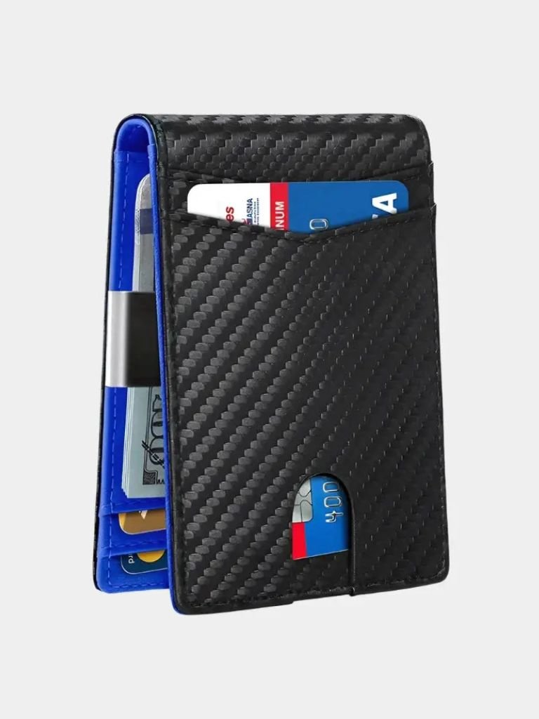 Carbon Fiber Anti RFID Minimalist Wallet - Cross & Crown - Cross & Crown