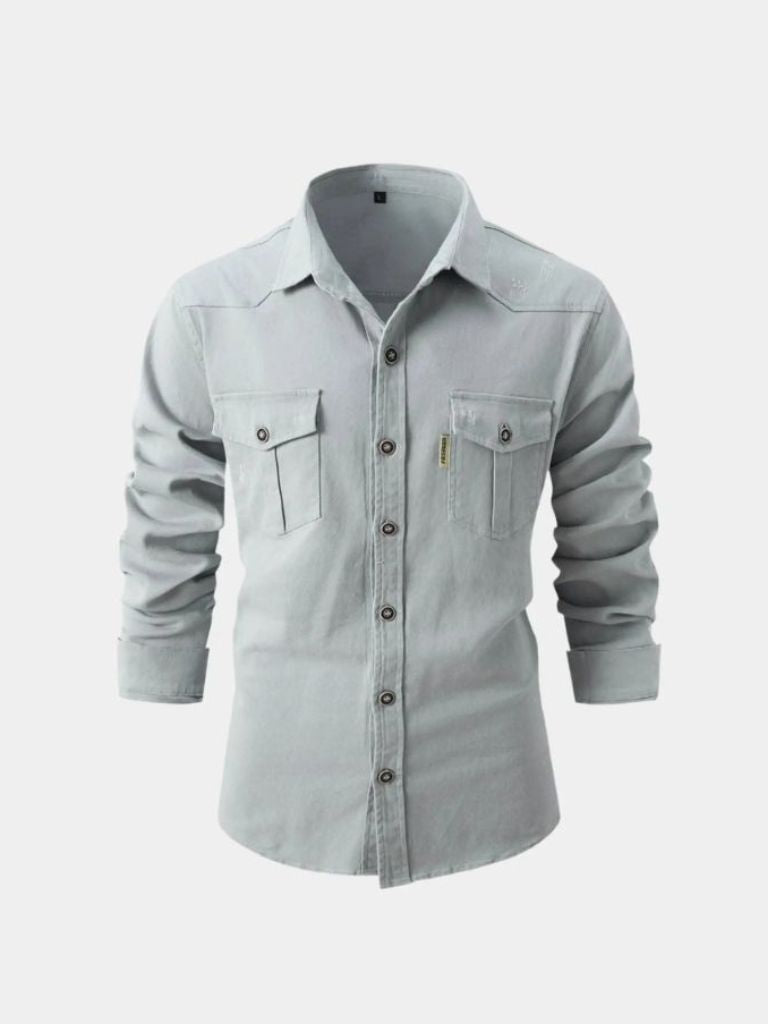 Casual Modern Men Shirt - Cross & Crown - Cross & Crown