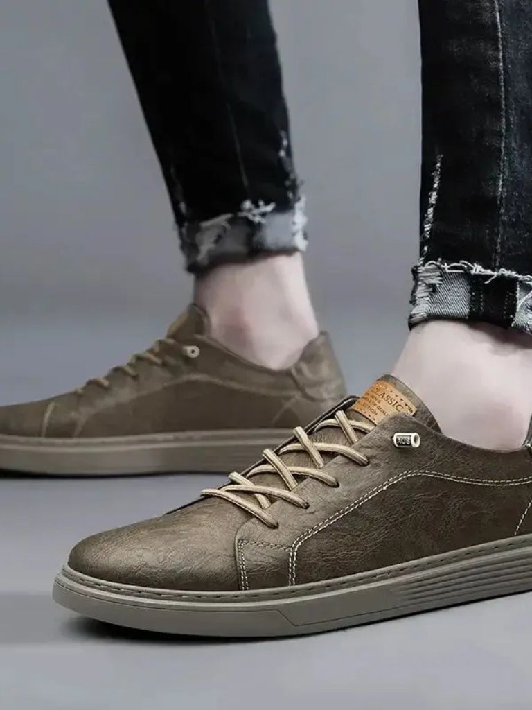 Classic Essential Leather Shoes - Cross & Crown - Cross & Crown