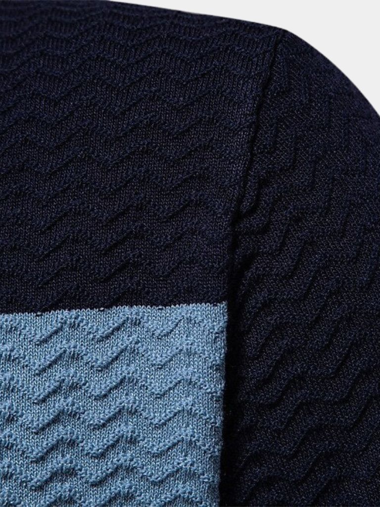 Classic Fit Quarter Zip Business Casual Short Sleeves Polo - Cross & Crown - Cross & Crown