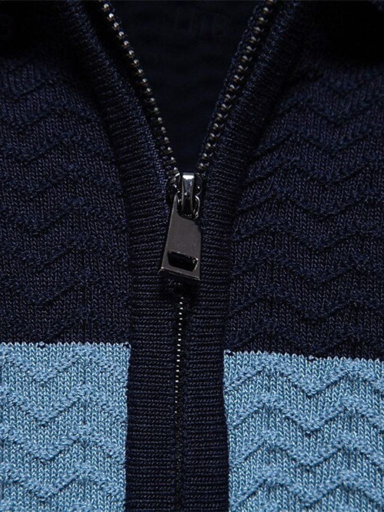 Classic Fit Quarter Zip Business Casual Short Sleeves Polo - Cross & Crown - Cross & Crown