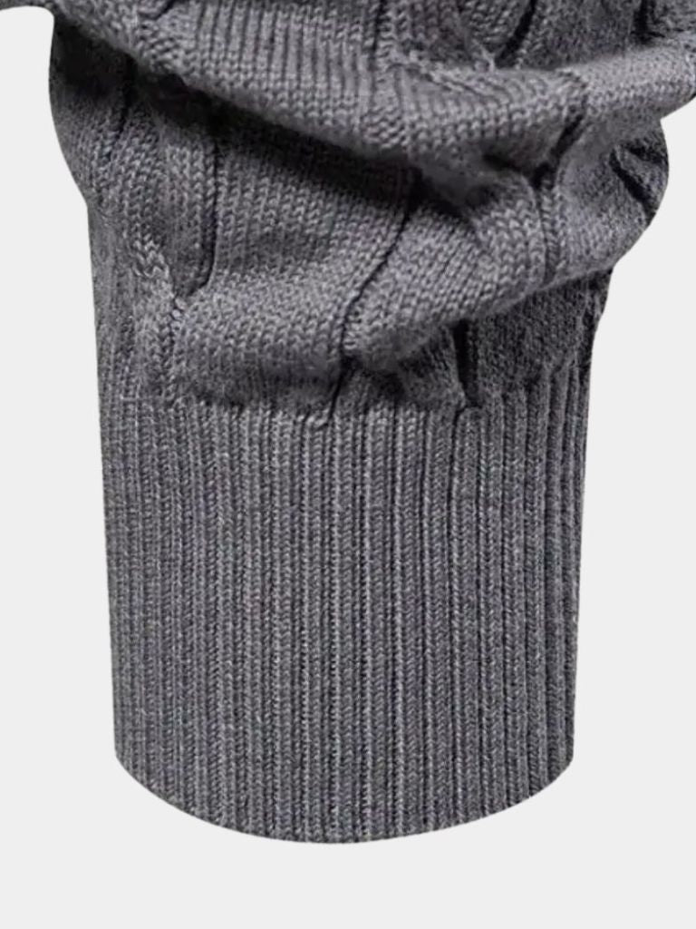 Cotton Crew Neck Pullover Sweater - Cross & Crown - Cross & Crown