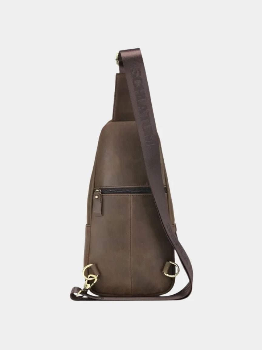 Essential Leather Shoulderbag - Cross & Crown - Cross & Crown