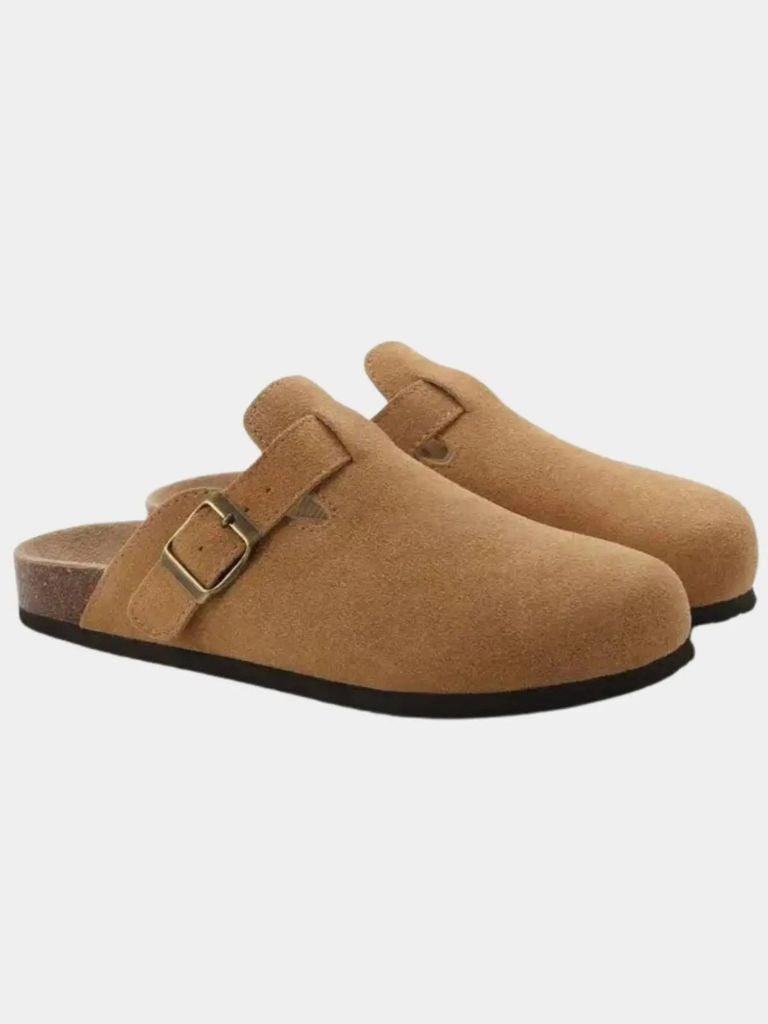 Essential Suede Clogs - Cross & Crown - Cross & Crown