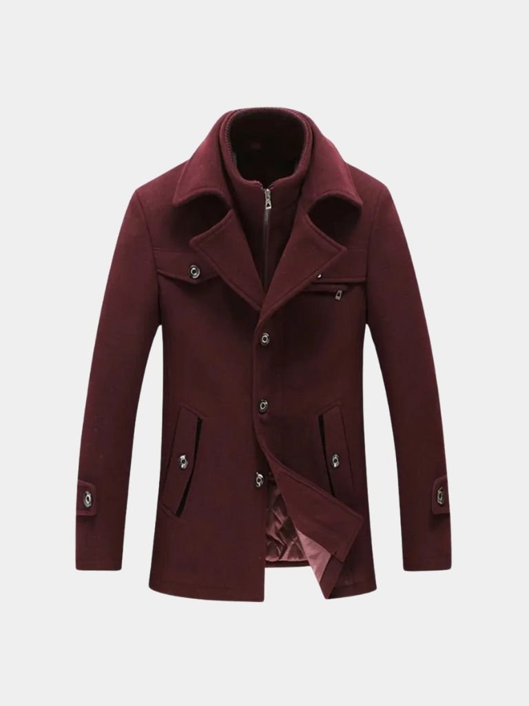 Essential Wool Blend Coat - Cross & Crown - Cross & Crown