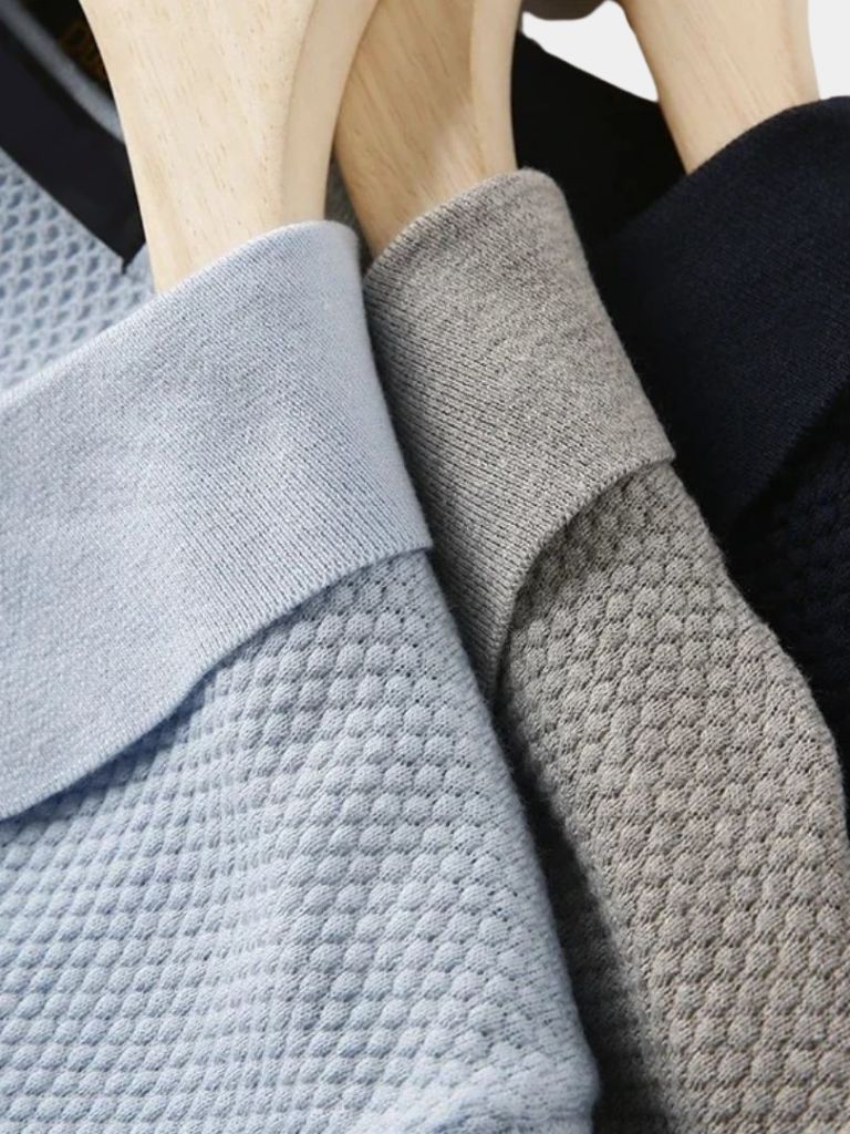 Old Money Cotton Polo Shirt - Cross & Crown - Cross & Crown