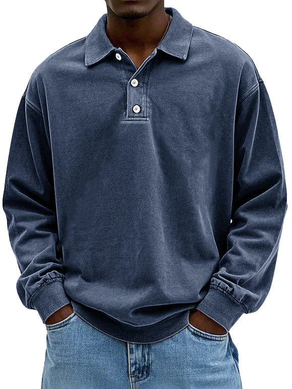 Jean | Stylish Long Sleeve Polo