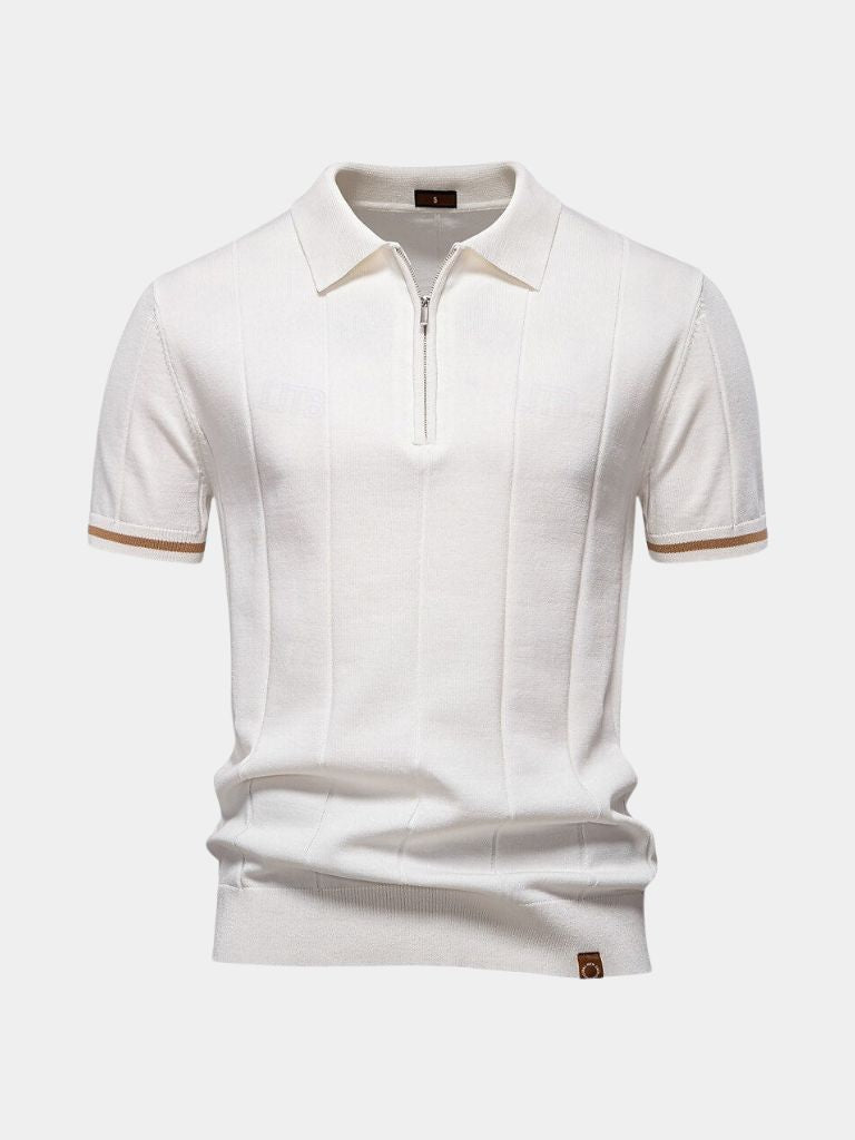 Royal Zip Polo – Cross & Crown - Cross & Crown