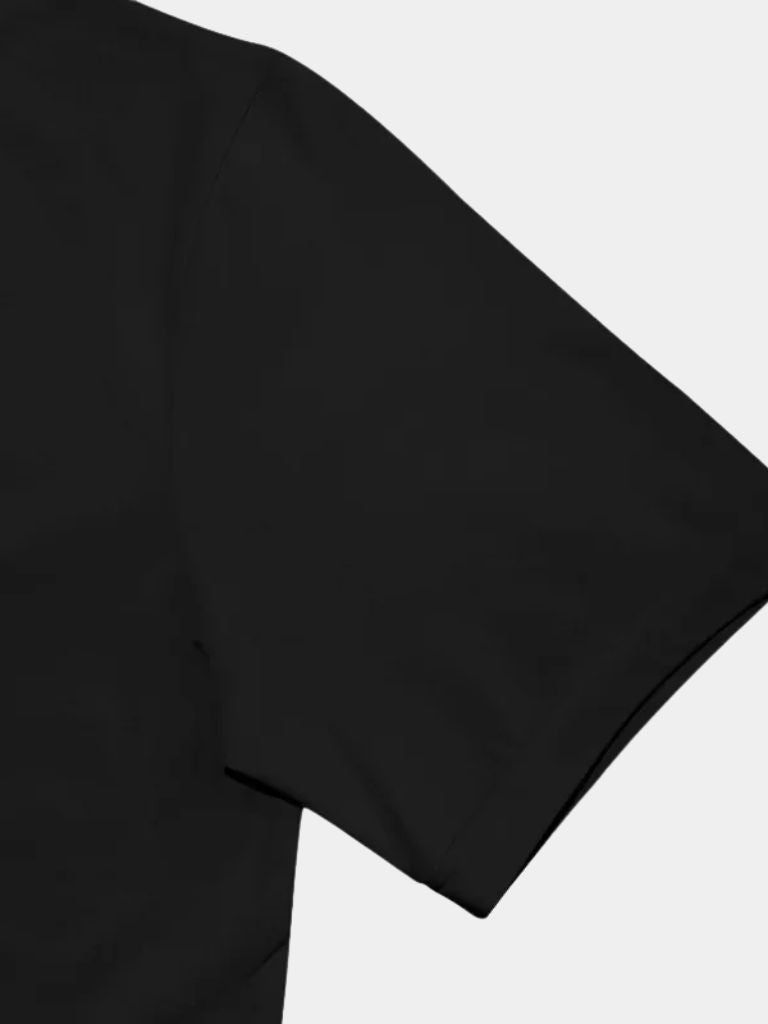 Solid Casual Turtle Neck T-Shirt - Cross & Crown - Cross & Crown