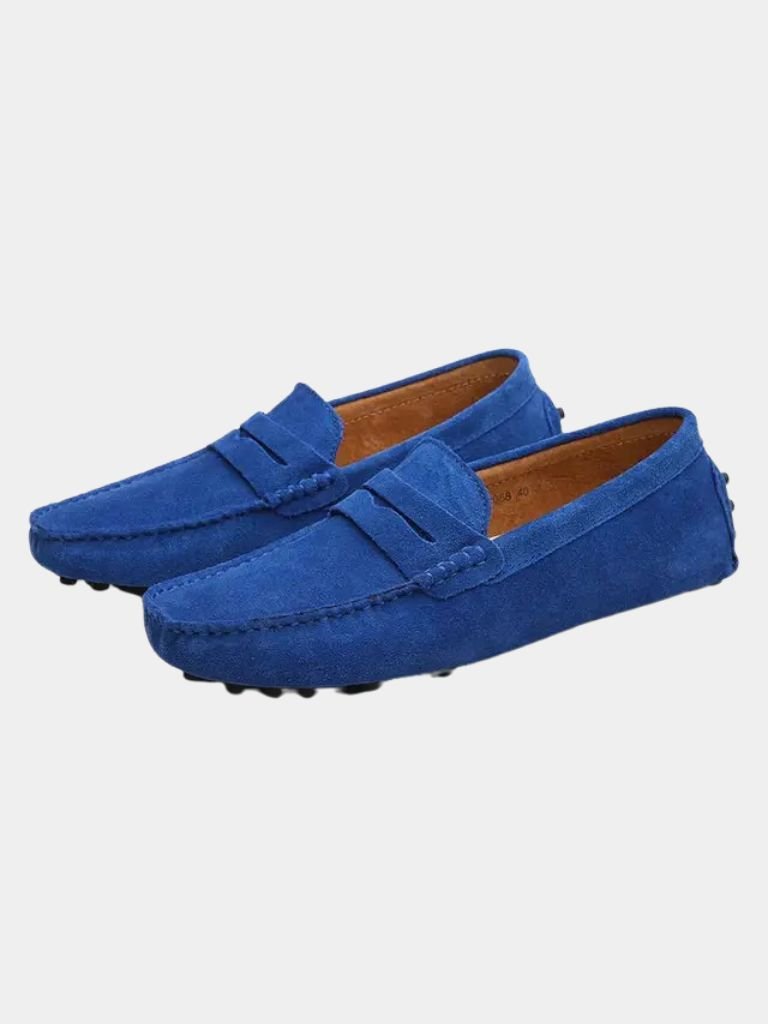 Suede Marina Loafers - Cross & Crown - Cross & Crown
