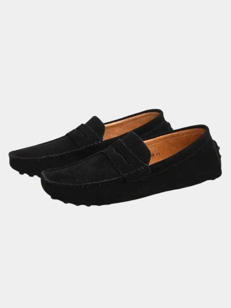Suede Marina Loafers - Cross & Crown - Cross & Crown