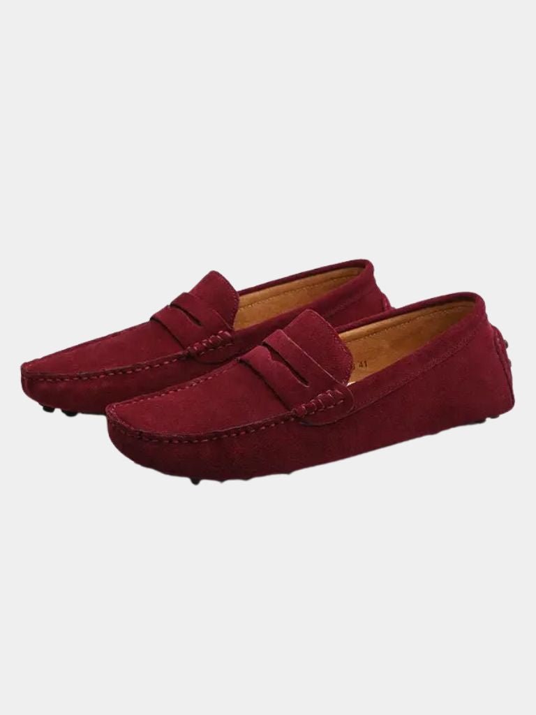 Suede Marina Loafers - Cross & Crown - Cross & Crown