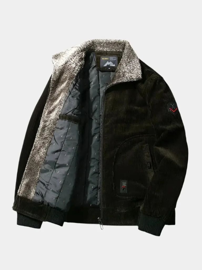 Thermal Windbreaker Corduroy Jacket - Cross & Crown - Cross & Crown