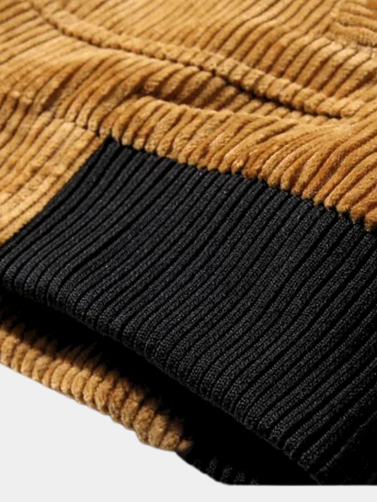Thermal Windbreaker Corduroy Jacket - Cross & Crown - Cross & Crown