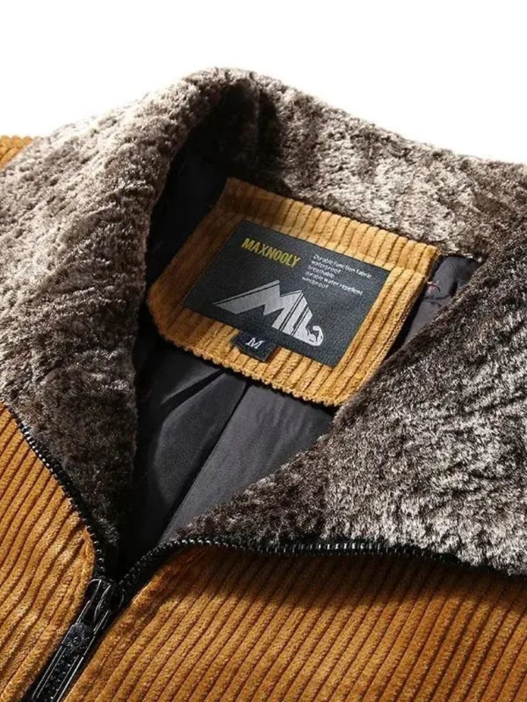 Thermal Windbreaker Corduroy Jacket - Cross & Crown - Cross & Crown