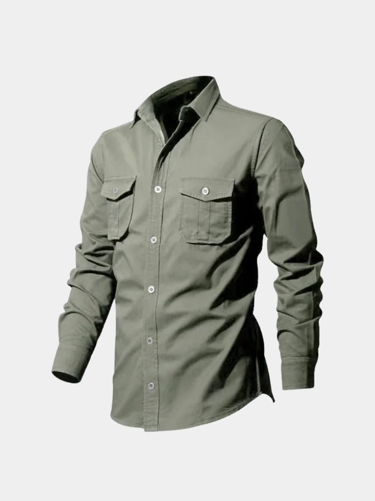 Vintage Long Sleeve Shirt - Cross & Crown - Cross & Crown